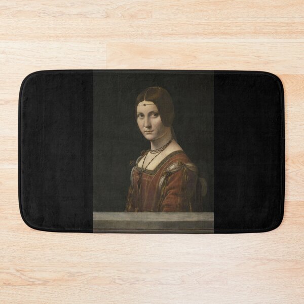 Item preview, portrait-of-an-unknown-woman-incorrectly-known-as-la-belle-ferronniere designed and sold by artofuniverse.