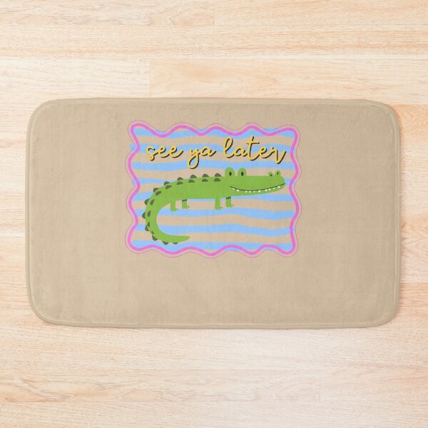 Item preview, See Ya Later Alligator Funny Cute Crocodile Kids Retro Cartoon Classic T-Shirt designed and sold by Chaztized.
