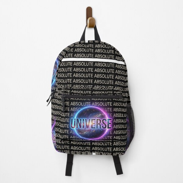Item preview, Absolute Universe Cosmic Typography – Repeating Text Pattern with Glowing Galaxy Core designed and sold by ArtsyExplorer.