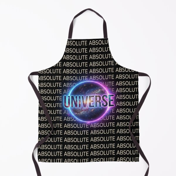 Item preview, Absolute Universe Cosmic Typography – Repeating Text Pattern with Glowing Galaxy Core designed and sold by ArtsyExplorer.