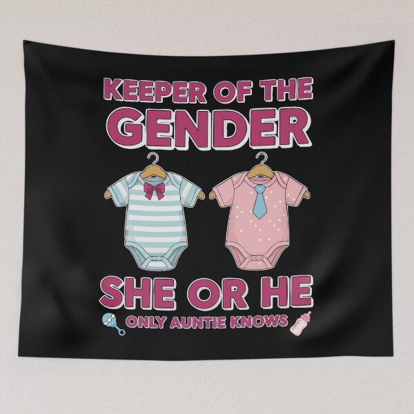 Item preview, Gender Reveal Baby Shower She Or He Team Pink Team designed and sold by LuminOrb.