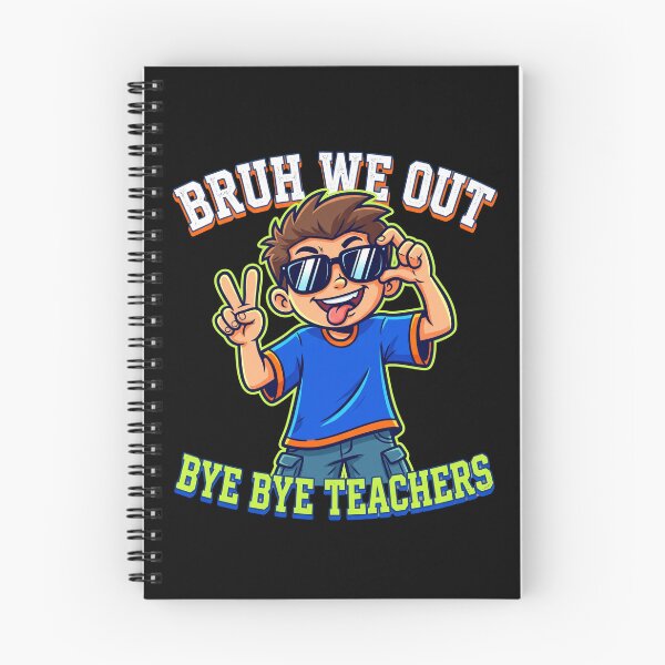 Item preview, Bruh We Out Bye Bye Teachers Funny Last Day of School Kids Graduation Meme designed and sold by Im-Ara.