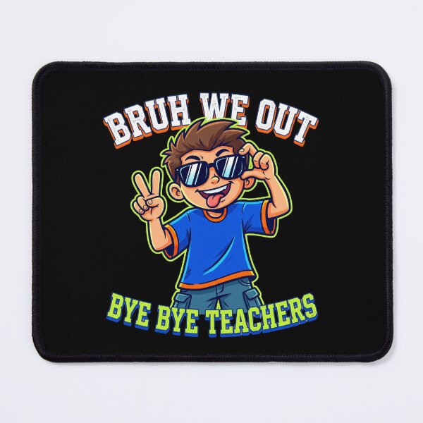 Item preview, Bruh We Out Bye Bye Teachers Funny Last Day of School Kids Graduation Meme designed and sold by Im-Ara.