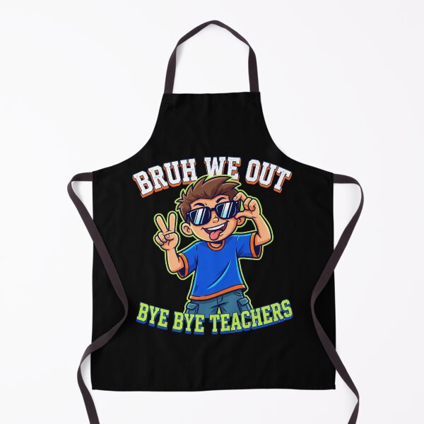 Item preview, Bruh We Out Bye Bye Teachers Funny Last Day of School Kids Graduation Meme designed and sold by Im-Ara.