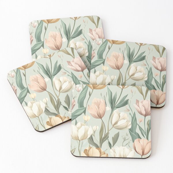 Item preview, Unique Tulip Motif  - Flower Bouquet Pattern   - Mothers Day Ideas designed and sold by RoyalStarsPatts.