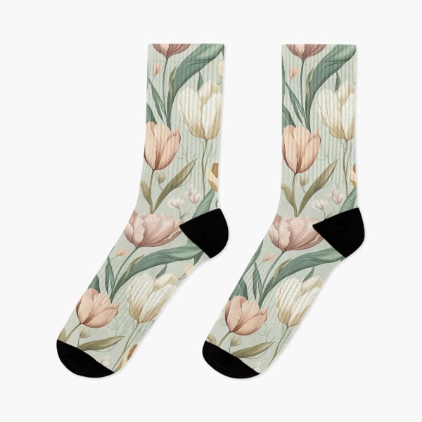 Item preview, Unique Tulip Motif  - Flower Bouquet Pattern   - Mothers Day Ideas designed and sold by RoyalStarsPatts.