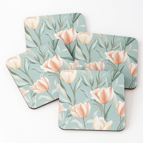 Item preview, Elegant Tulip Print  - Retro Flower Floral   - Valentine'S Day Gifts For Her designed and sold by RoyalStarsPatts.