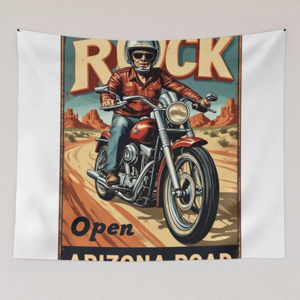 Item preview, Rock and Roll on Arizona Road designed and sold by fadeinkstudio.