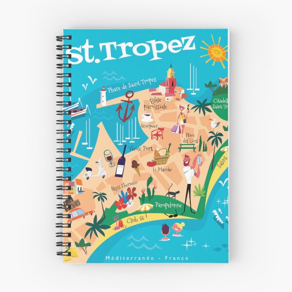 Item preview, Saint Tropez poster designed and sold by GAGodel.