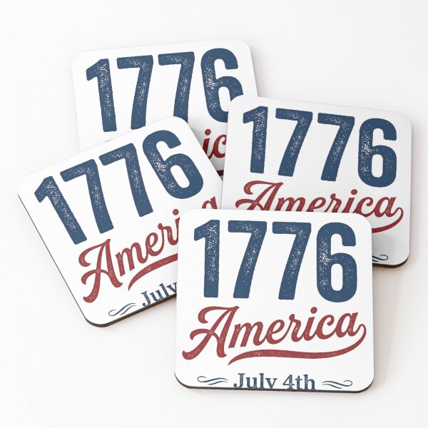 Item preview, 1776 Patriotism 4th of July Red White and Blue designed and sold by Whistle-and-Co.