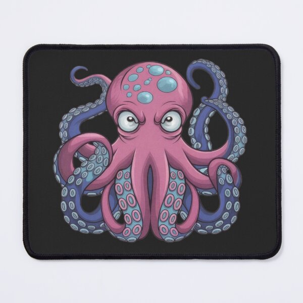 Item preview, Angry Octopus Cartoon Shirt – Funny Grumpy Octopus Meme Tee designed and sold by ZyxDes.