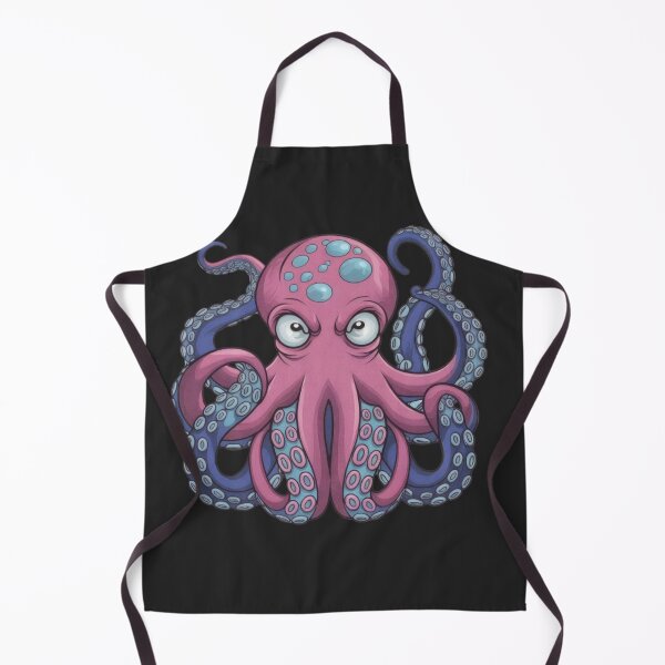 Item preview, Angry Octopus Cartoon Shirt – Funny Grumpy Octopus Meme Tee designed and sold by ZyxDes.