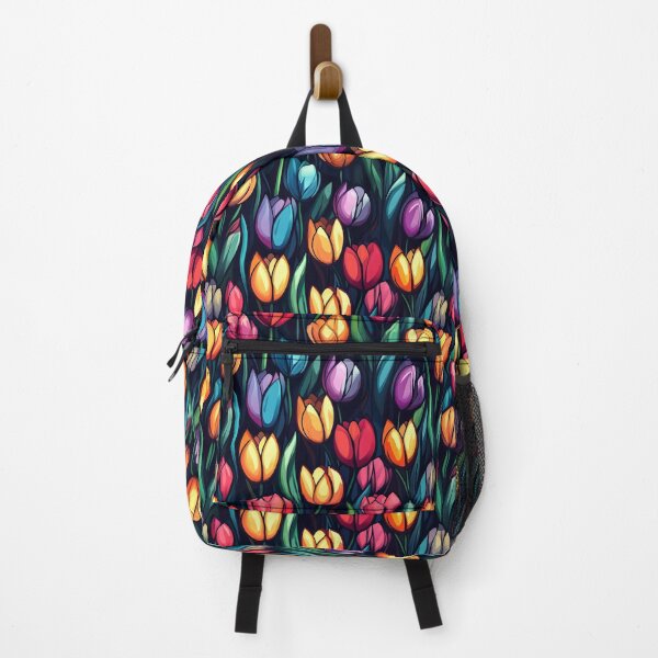 Item preview, Cute Tulip Motif - Vintage Flower Pattern - Anniversary Gifts For Dad designed and sold by RoyalStarsPatts.