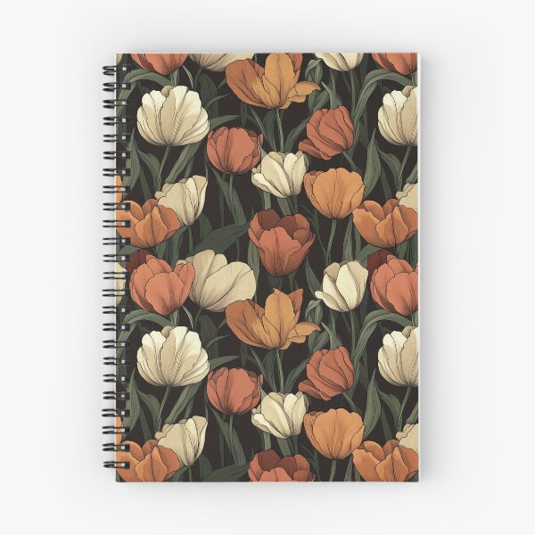 Item preview, Vibrant Tulip Floral  - Birthday Flower Pattern   - Christmas Gifts For Wife designed and sold by RoyalStarsPatts.
