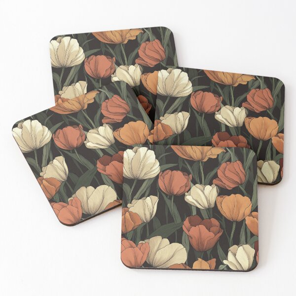 Item preview, Vibrant Tulip Floral - Birthday Flower Pattern - Christmas Gifts For Wife designed and sold by RoyalStarsPatts.