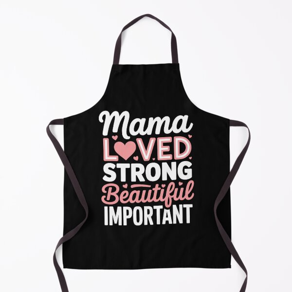 Item preview, Mama Loved Strong Beautiful Important Heartfelt Mum Gift For Mother's Day designed and sold by Say It With Ink.