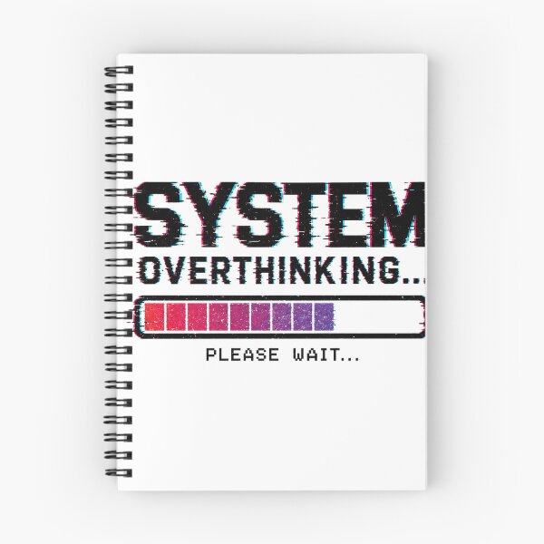 Item preview, System Overthinking Loading Brain Funny Anxiety designed and sold by the-dovlat.