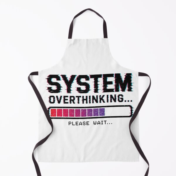 Item preview, System Overthinking Loading Brain Funny Anxiety designed and sold by the-dovlat.