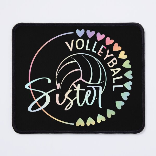 Item preview, Pastel Volleyball Sister Tie Dye Heart Aesthetic Design designed and sold by LashondaGreen89.