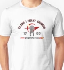 Heavy Class Cruiser Back - light Unisex T-Shirt