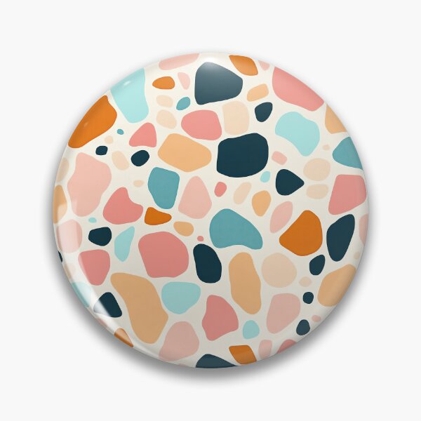 Item preview, Soft Pastel Boho Terrazzo Abstract Pattern designed and sold by Athena2520.
