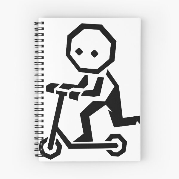 Artikelvorschau, Geometrischer Scooterfahrer entworfen und verkauft von quibrak.