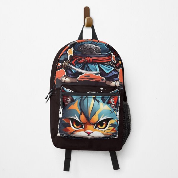 Item preview, Japanese Samurai Cat - Warrior Kitty Bushido Art designed and sold by MOHAMEDNOOR428.
