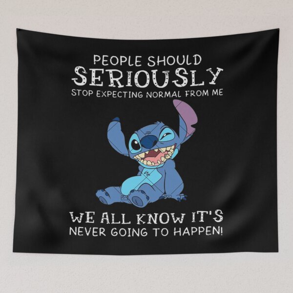 Item preview, Lilo And Stitch Cartoon Cimpak People Should Seriously We All Know It's Never Going To Happen  designed and sold by little  designer.