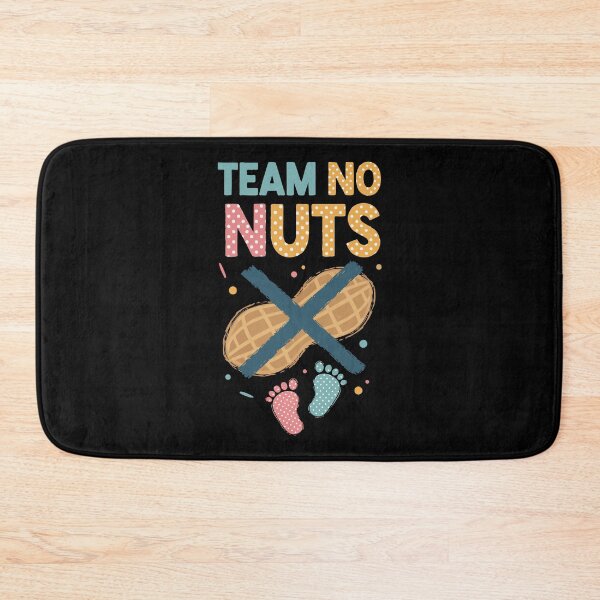 Item preview, Gender Reveal Team No Nuts Baby Shower Team Girl designed and sold by LuminOrb.