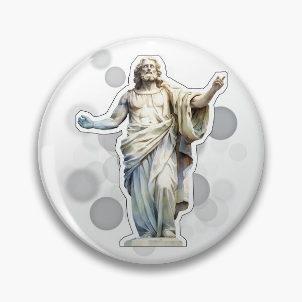 Item preview, Greek God Statue Ancient Greece Mythology Design designed and sold by iamKRUK.
