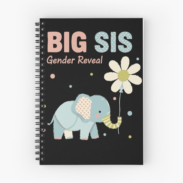 Item preview, Gender Reveal Big Sis Big Sister Mom Dad Team Girl designed and sold by LuminOrb.