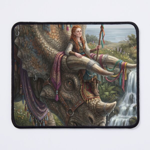 Item preview, Gypsy Rider of the Ancient Beast designed and sold by Elder's Grove Art.