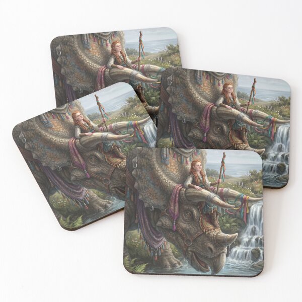 Item preview, Gypsy Rider of the Ancient Beast designed and sold by Elder's Grove Art.