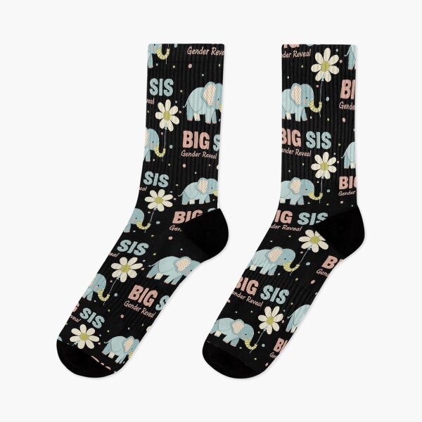 Item preview, Gender Reveal Big Sis Big Sister Mom Dad Team Girl designed and sold by LuminOrb.