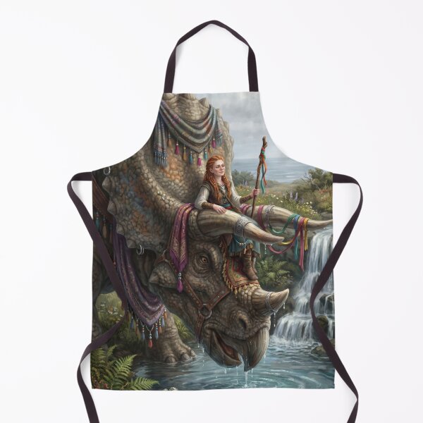 Item preview, Jinete gitano de la bestia antigua designed and sold by Elder's Grove Art.