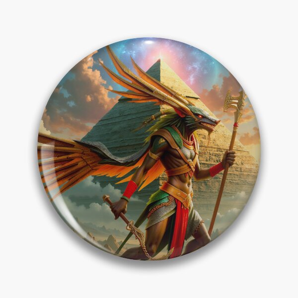 Item preview, Guardian of the Celestial Gate – Anubis of Eternal Fire designed and sold by nicky2342.