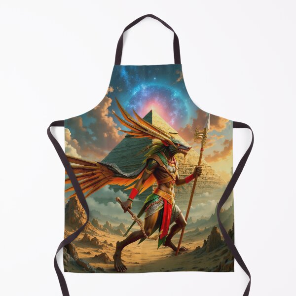 Item preview, Guardian of the Celestial Gate – Anubis of Eternal Fire designed and sold by nicky2342.