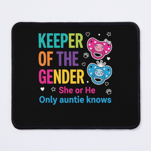 Item preview, Gender Reveal Keeper Of The Gender Auntie Knows designed and sold by LuminOrb.
