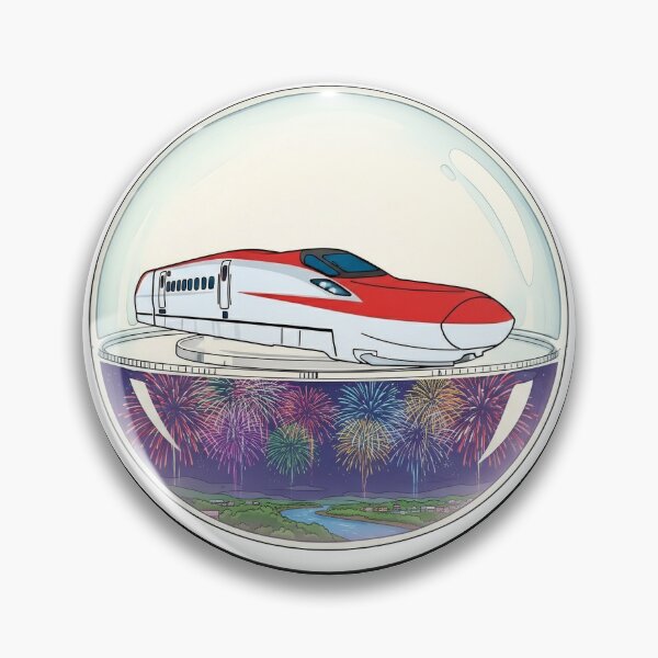Item preview, Komachi Shinkansen Shinkansen Diagonal — Capture of Travel | Japanese Capsule Toy Design designed and sold by OMOMUK47.
