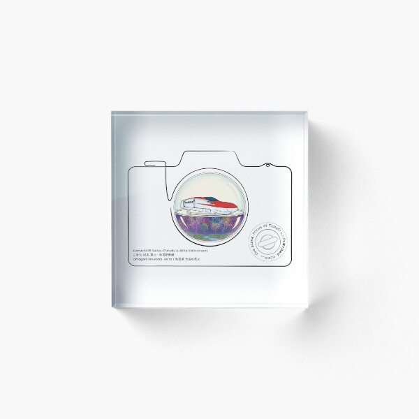 Item preview, Komachi Shinkansen Shinkansen Diagonal — Capture of Travel | Japanese Capsule Toy Design designed and sold by OMOMUK47.