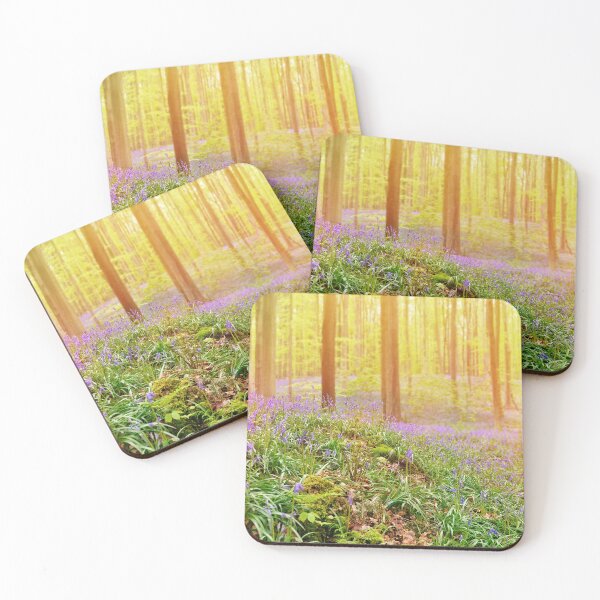 Item preview, Blue forest in sunny evening designed and sold by AsahiNoAme.