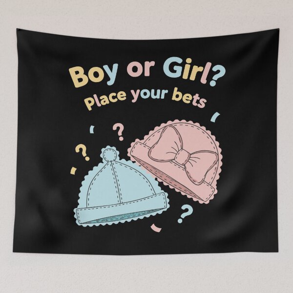 Item preview, Gender Reveal Boy Or Girl Place Your Bets Baby designed and sold by LuminOrb.