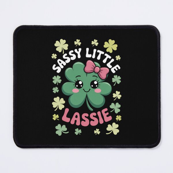 Item preview, St Patricks Day Sassy Little Lassie Kids Irish Girls designed and sold by TrinaEspinoza.