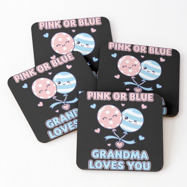 Item preview, Gender Reveal Pink Blue Grandma Mom Dad Team Girl designed and sold by LuminOrb.