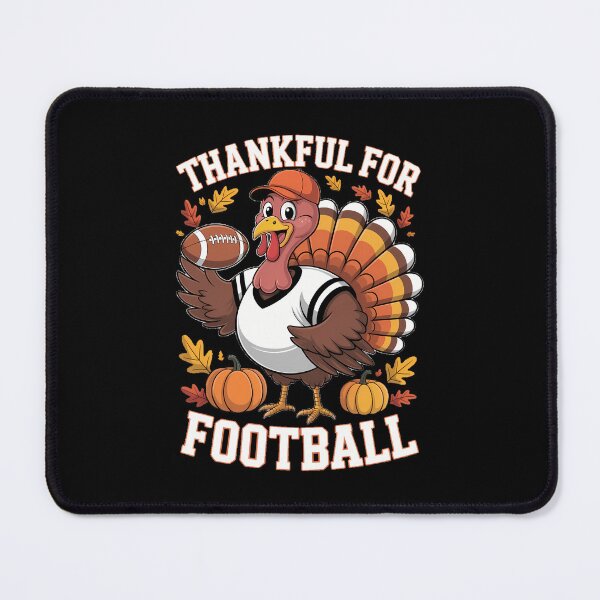 Item preview, Turkey Thankful for Football Thanksgiving Football designed and sold by TrinaEspinoza.