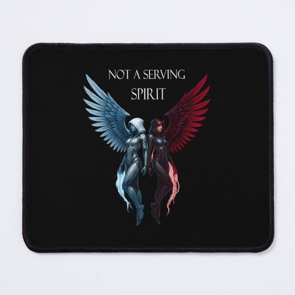 Item preview, Futuristic Angel Devil Not A Serving Spirit designed and sold by vtspatial.