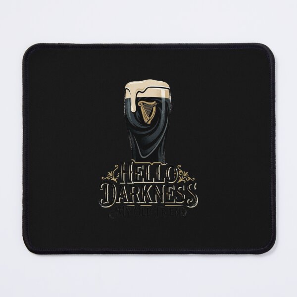 Item preview, Hello Darkness My Old Friend Dark Brew Pint designed and sold by sluggish64.