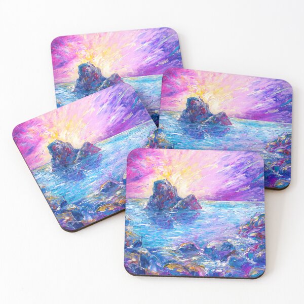 Item preview, Sunrise Over Mediterranean Rocks designed and sold by Natalia_Shchip.