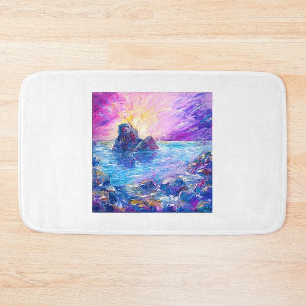 Item preview, Sunrise Over Mediterranean Rocks designed and sold by Natalia_Shchip.