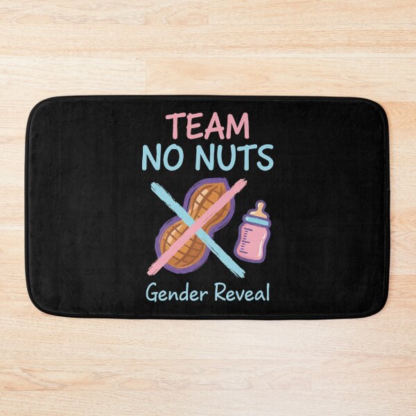 Item preview, Gender Reveal Team No Nuts Baby Shower Mom Dad designed and sold by LuminOrb.